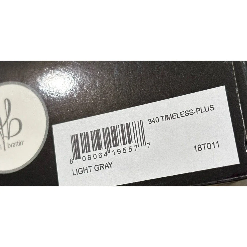 #340 Toni Brattin Timeless Wig - Short, Classic Cut Light Grey, Plus